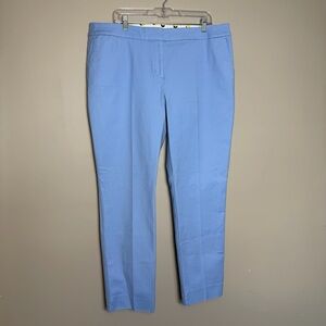 Boden Richmond Hazy Blue Pants Plus Size 16R 16 Regular Office Wear Clean Girl